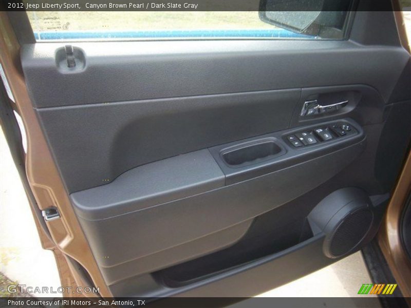 Canyon Brown Pearl / Dark Slate Gray 2012 Jeep Liberty Sport
