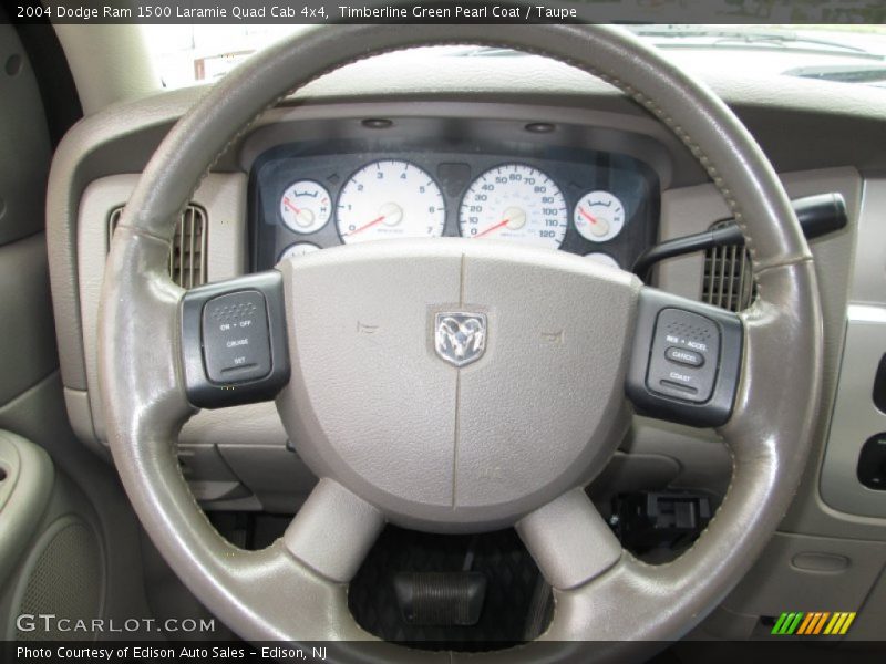  2004 Ram 1500 Laramie Quad Cab 4x4 Steering Wheel