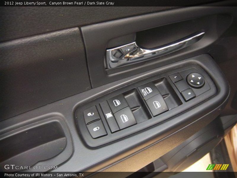 Canyon Brown Pearl / Dark Slate Gray 2012 Jeep Liberty Sport