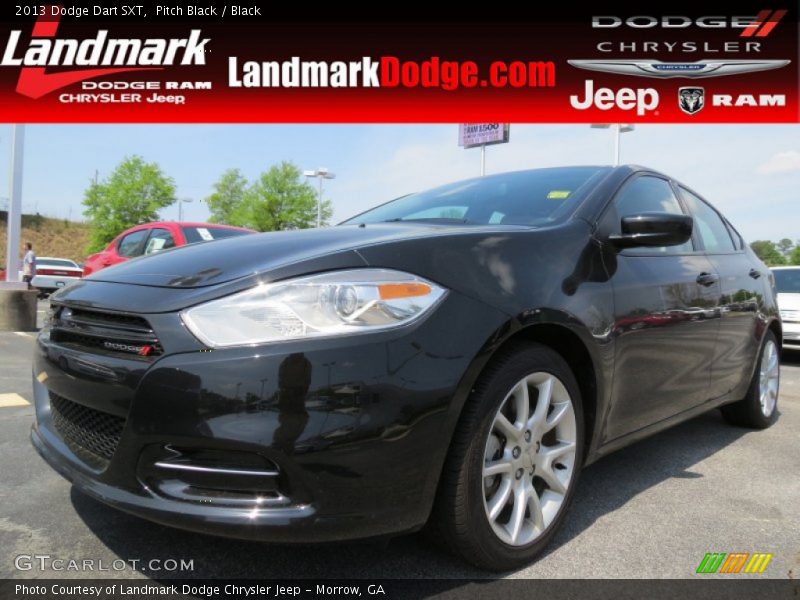 Pitch Black / Black 2013 Dodge Dart SXT