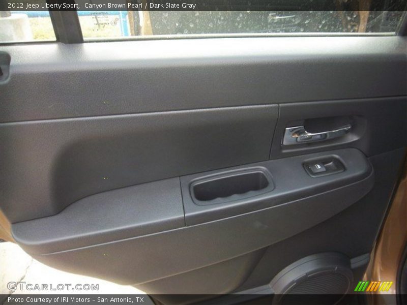 Canyon Brown Pearl / Dark Slate Gray 2012 Jeep Liberty Sport