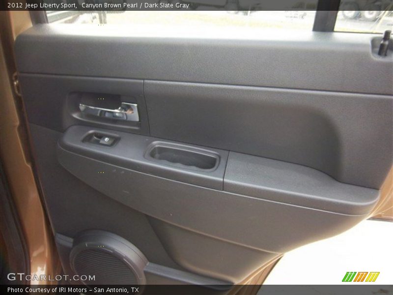 Canyon Brown Pearl / Dark Slate Gray 2012 Jeep Liberty Sport