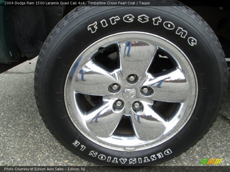  2004 Ram 1500 Laramie Quad Cab 4x4 Wheel
