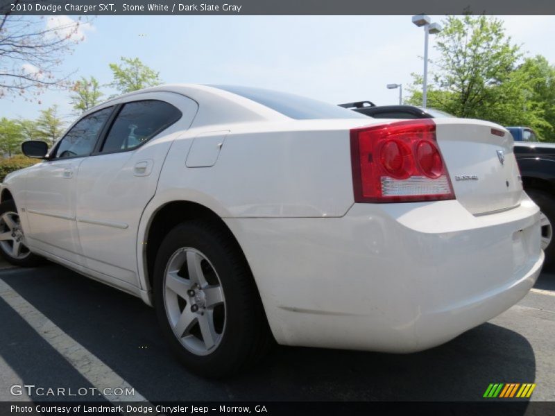 Stone White / Dark Slate Gray 2010 Dodge Charger SXT
