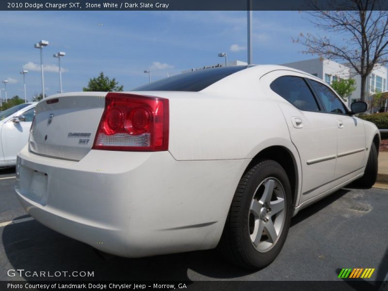 Stone White / Dark Slate Gray 2010 Dodge Charger SXT