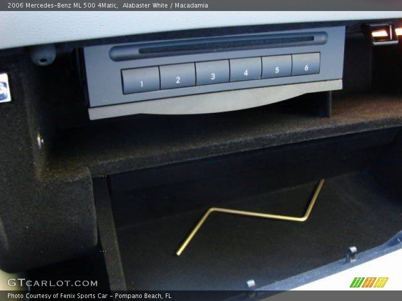 Alabaster White / Macadamia 2006 Mercedes-Benz ML 500 4Matic