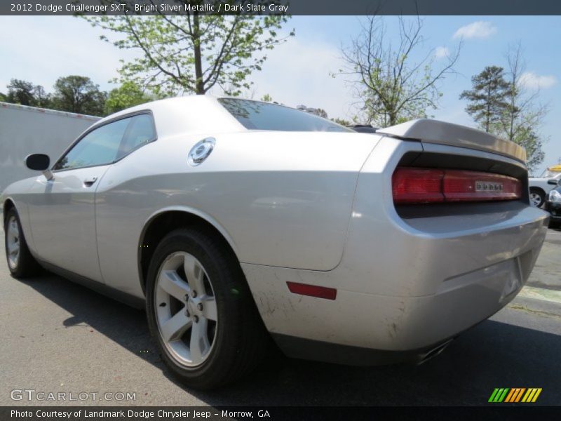 Bright Silver Metallic / Dark Slate Gray 2012 Dodge Challenger SXT