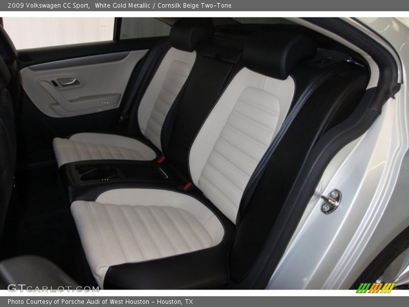 White Gold Metallic / Cornsilk Beige Two-Tone 2009 Volkswagen CC Sport