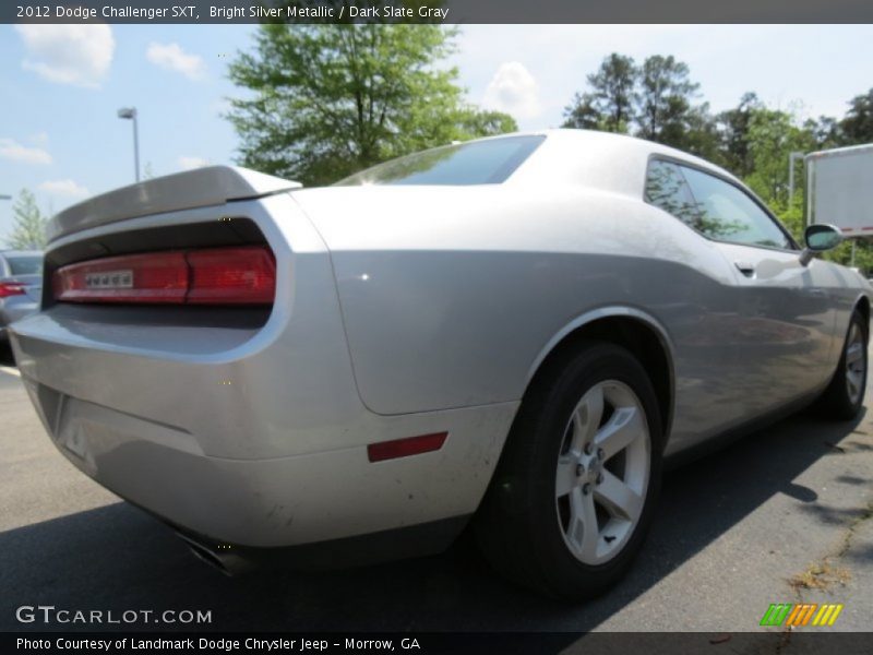 Bright Silver Metallic / Dark Slate Gray 2012 Dodge Challenger SXT