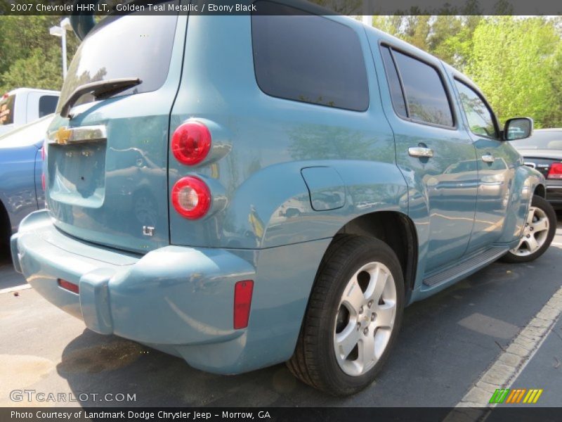 Golden Teal Metallic / Ebony Black 2007 Chevrolet HHR LT