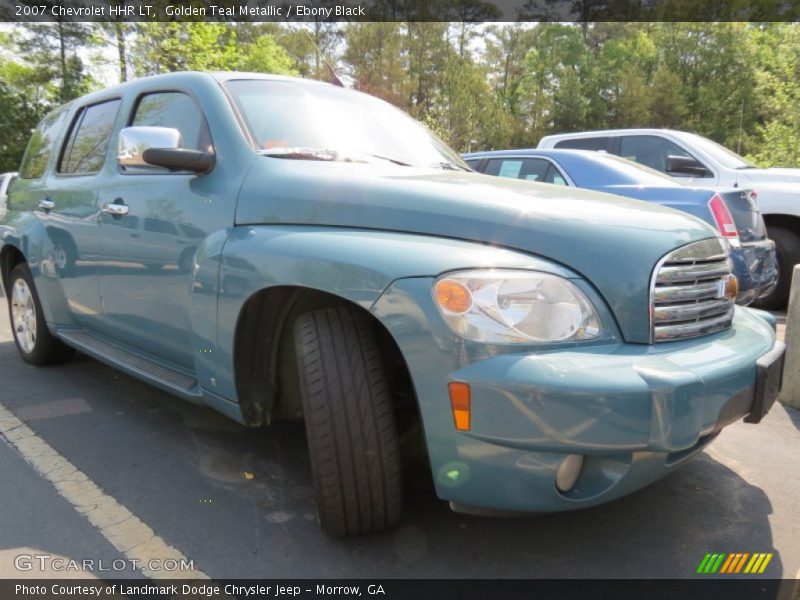 Golden Teal Metallic / Ebony Black 2007 Chevrolet HHR LT