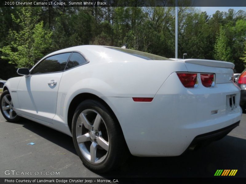 Summit White / Black 2010 Chevrolet Camaro LT Coupe