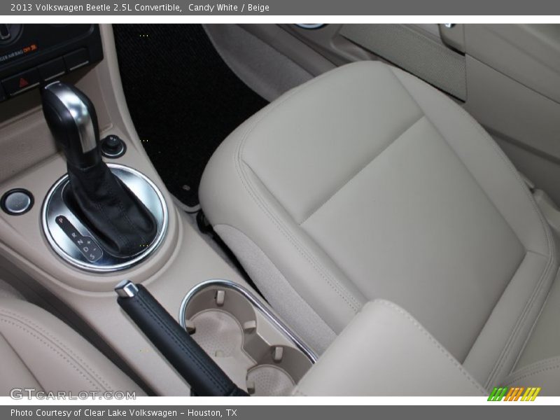 Candy White / Beige 2013 Volkswagen Beetle 2.5L Convertible