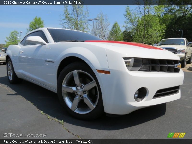 Summit White / Black 2010 Chevrolet Camaro LT Coupe
