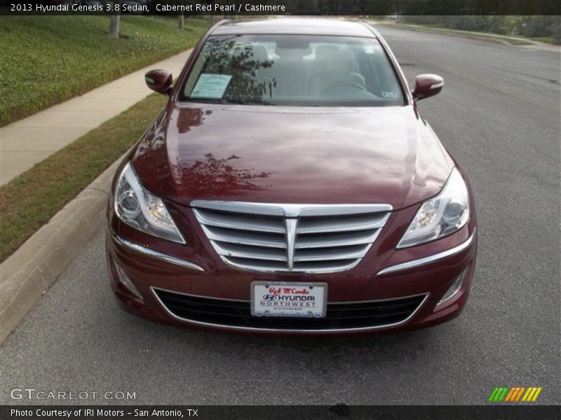 Cabernet Red Pearl / Cashmere 2013 Hyundai Genesis 3.8 Sedan