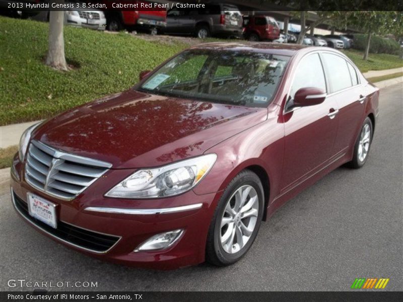 Cabernet Red Pearl / Cashmere 2013 Hyundai Genesis 3.8 Sedan