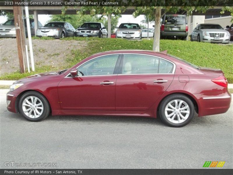 Cabernet Red Pearl / Cashmere 2013 Hyundai Genesis 3.8 Sedan