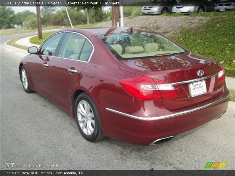 Cabernet Red Pearl / Cashmere 2013 Hyundai Genesis 3.8 Sedan