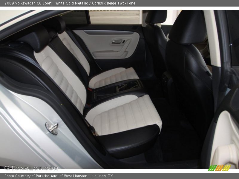 White Gold Metallic / Cornsilk Beige Two-Tone 2009 Volkswagen CC Sport