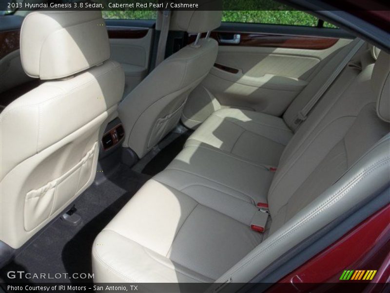 Cabernet Red Pearl / Cashmere 2013 Hyundai Genesis 3.8 Sedan