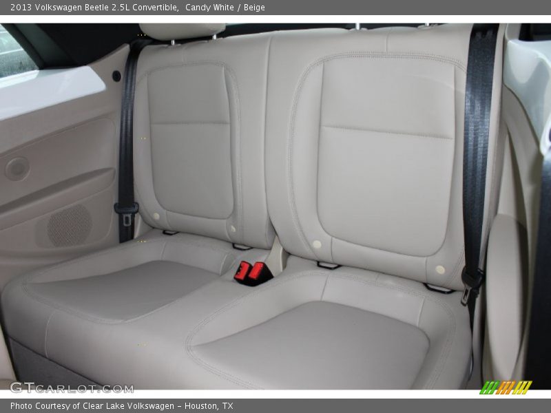Candy White / Beige 2013 Volkswagen Beetle 2.5L Convertible