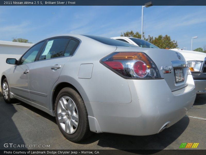 Brilliant Silver / Frost 2011 Nissan Altima 2.5 S