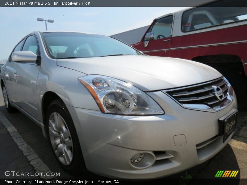 Brilliant Silver / Frost 2011 Nissan Altima 2.5 S