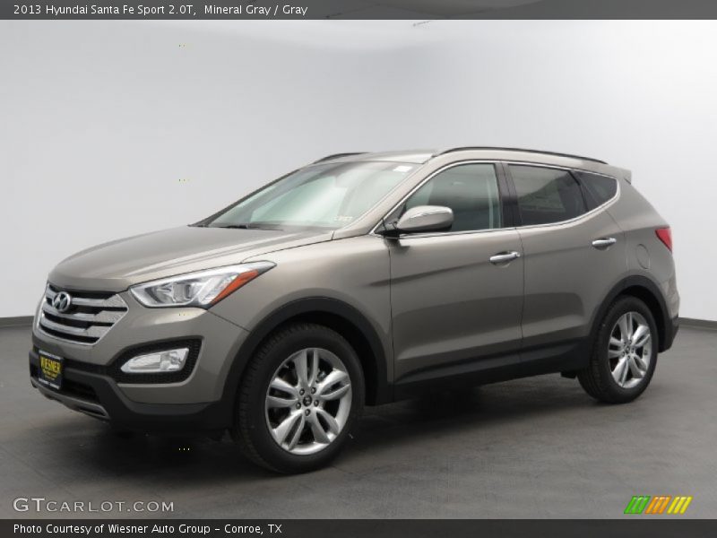 Front 3/4 View of 2013 Santa Fe Sport 2.0T