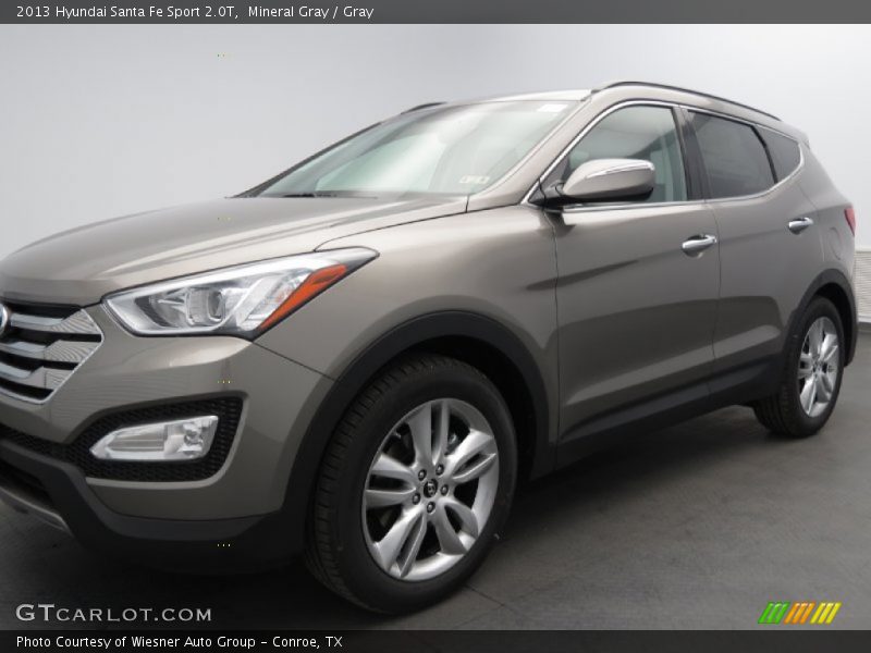 Mineral Gray / Gray 2013 Hyundai Santa Fe Sport 2.0T