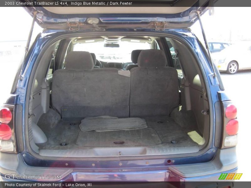 Indigo Blue Metallic / Dark Pewter 2003 Chevrolet TrailBlazer LS 4x4