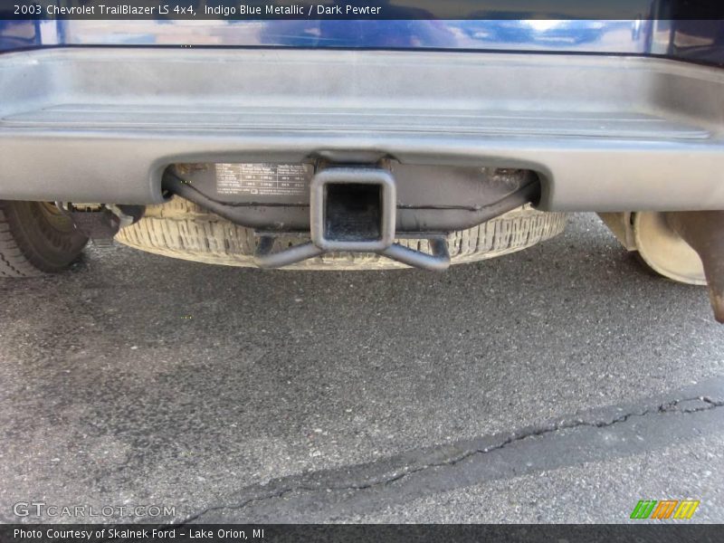 Indigo Blue Metallic / Dark Pewter 2003 Chevrolet TrailBlazer LS 4x4