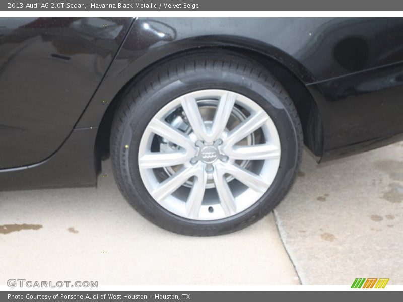 Havanna Black Metallic / Velvet Beige 2013 Audi A6 2.0T Sedan