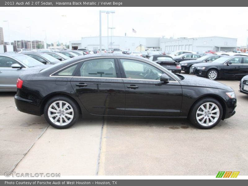Havanna Black Metallic / Velvet Beige 2013 Audi A6 2.0T Sedan