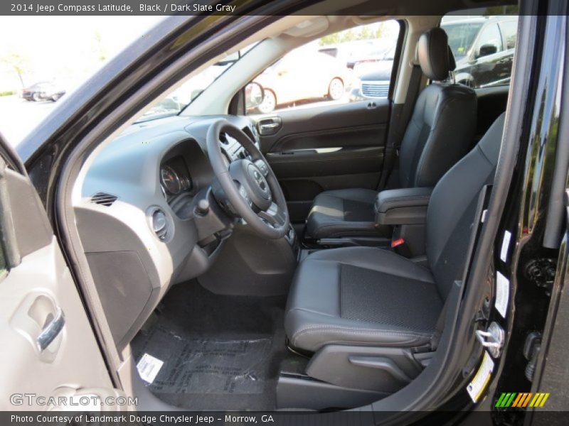 Black / Dark Slate Gray 2014 Jeep Compass Latitude