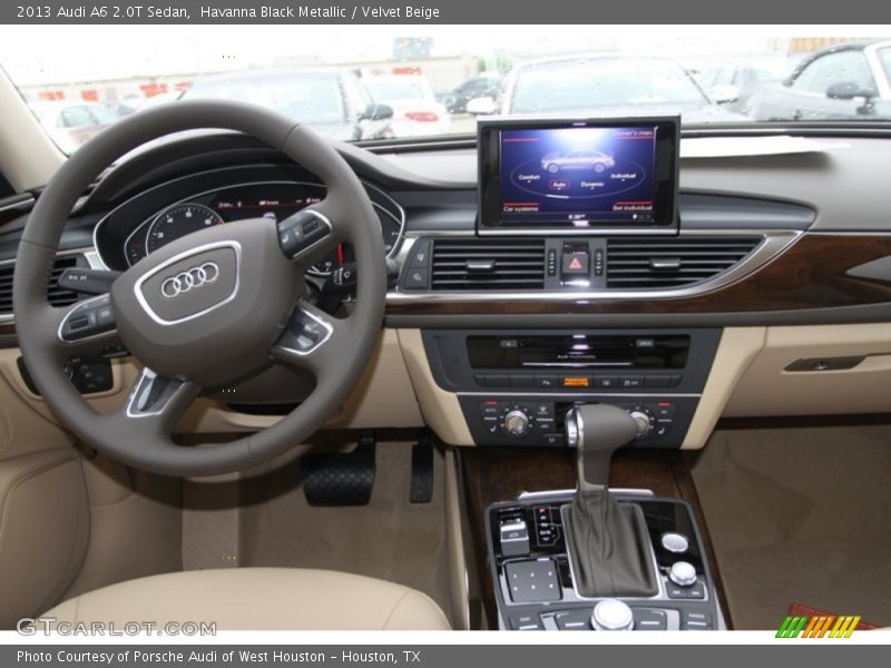 Havanna Black Metallic / Velvet Beige 2013 Audi A6 2.0T Sedan