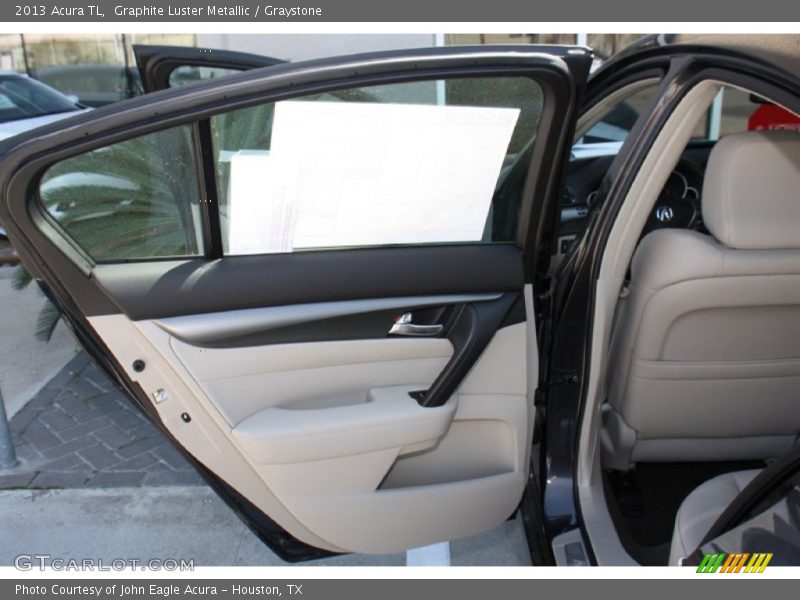 Graphite Luster Metallic / Graystone 2013 Acura TL