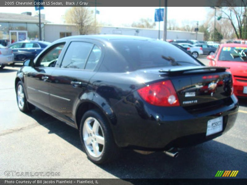 Black / Gray 2005 Chevrolet Cobalt LS Sedan