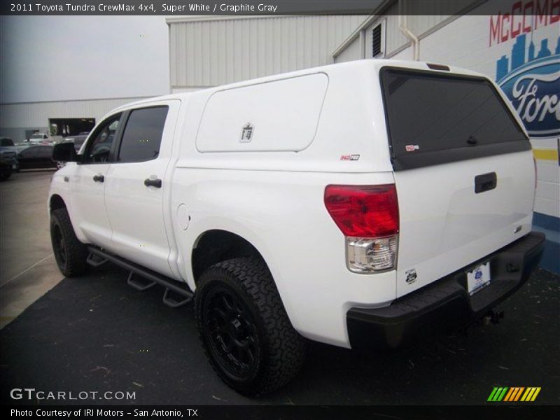 Super White / Graphite Gray 2011 Toyota Tundra CrewMax 4x4