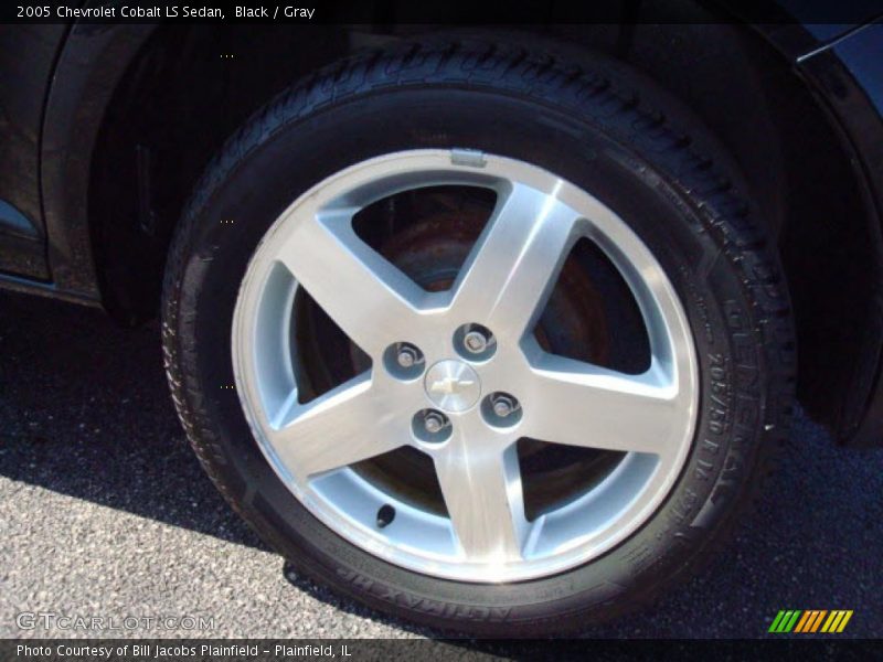 Black / Gray 2005 Chevrolet Cobalt LS Sedan