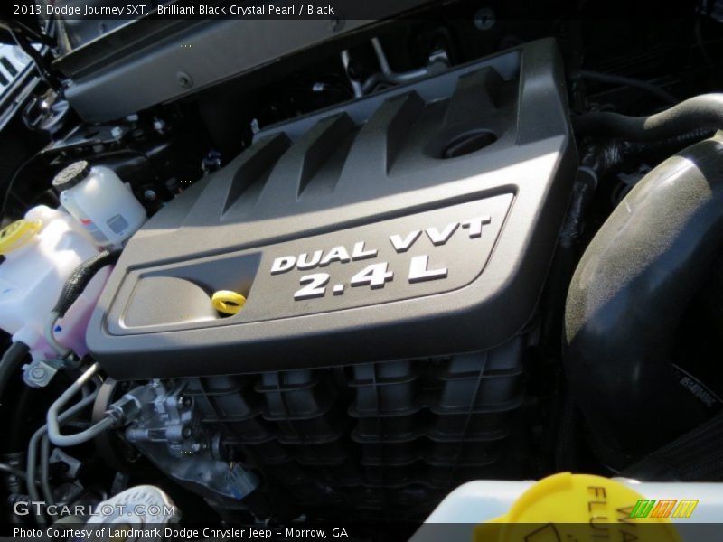 Brilliant Black Crystal Pearl / Black 2013 Dodge Journey SXT