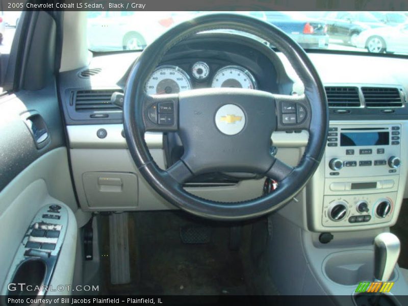 Black / Gray 2005 Chevrolet Cobalt LS Sedan
