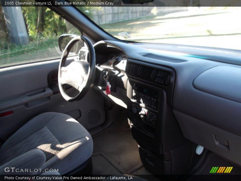 Dark Blue Metallic / Medium Gray 2005 Chevrolet Venture LS