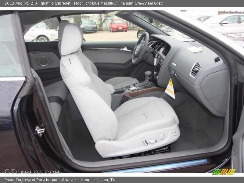  2013 A5 2.0T quattro Cabriolet Titanium Grey/Steel Grey Interior