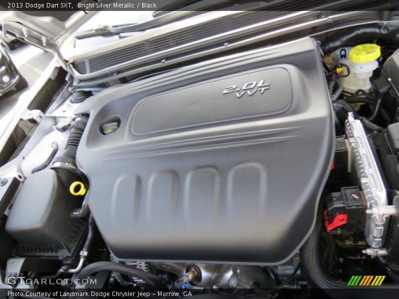 Bright Silver Metallic / Black 2013 Dodge Dart SXT