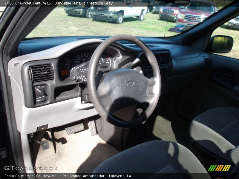 Dark Blue Metallic / Medium Gray 2005 Chevrolet Venture LS