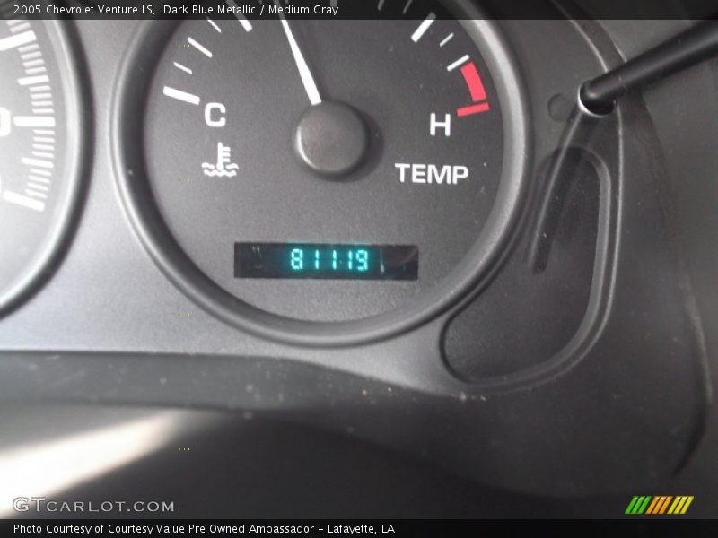 Dark Blue Metallic / Medium Gray 2005 Chevrolet Venture LS