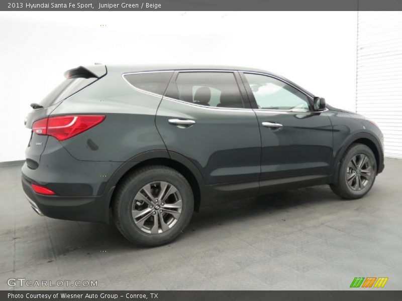 Juniper Green / Beige 2013 Hyundai Santa Fe Sport