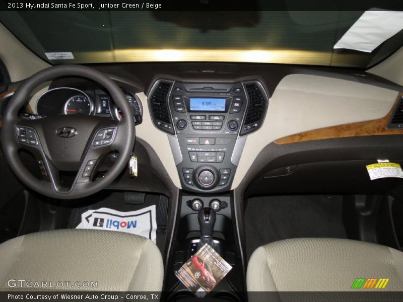 Juniper Green / Beige 2013 Hyundai Santa Fe Sport