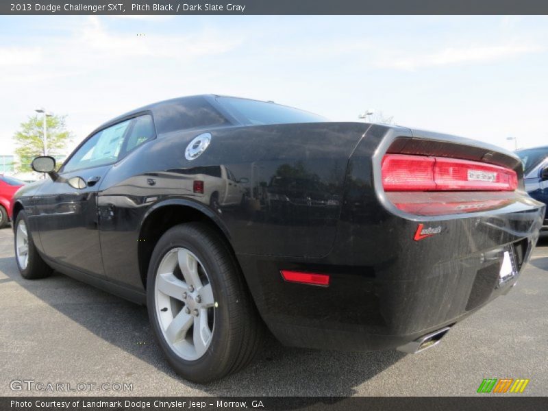 Pitch Black / Dark Slate Gray 2013 Dodge Challenger SXT