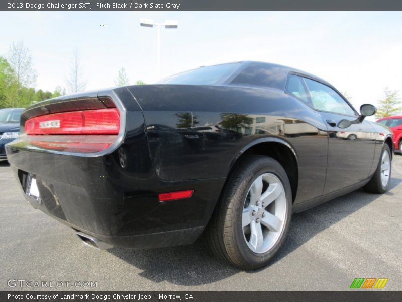 Pitch Black / Dark Slate Gray 2013 Dodge Challenger SXT